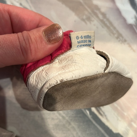 Watermelon Grils Robeez Soft Soles Size 0-6 Months - Picture 3 of 4